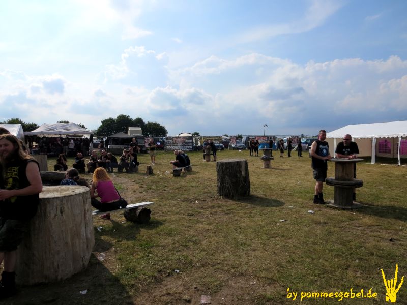 Beeindruckende Atmosphäre beim Protzen Open Air